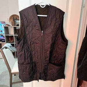 Barbour Polarquilt waistcoat/zip in liner